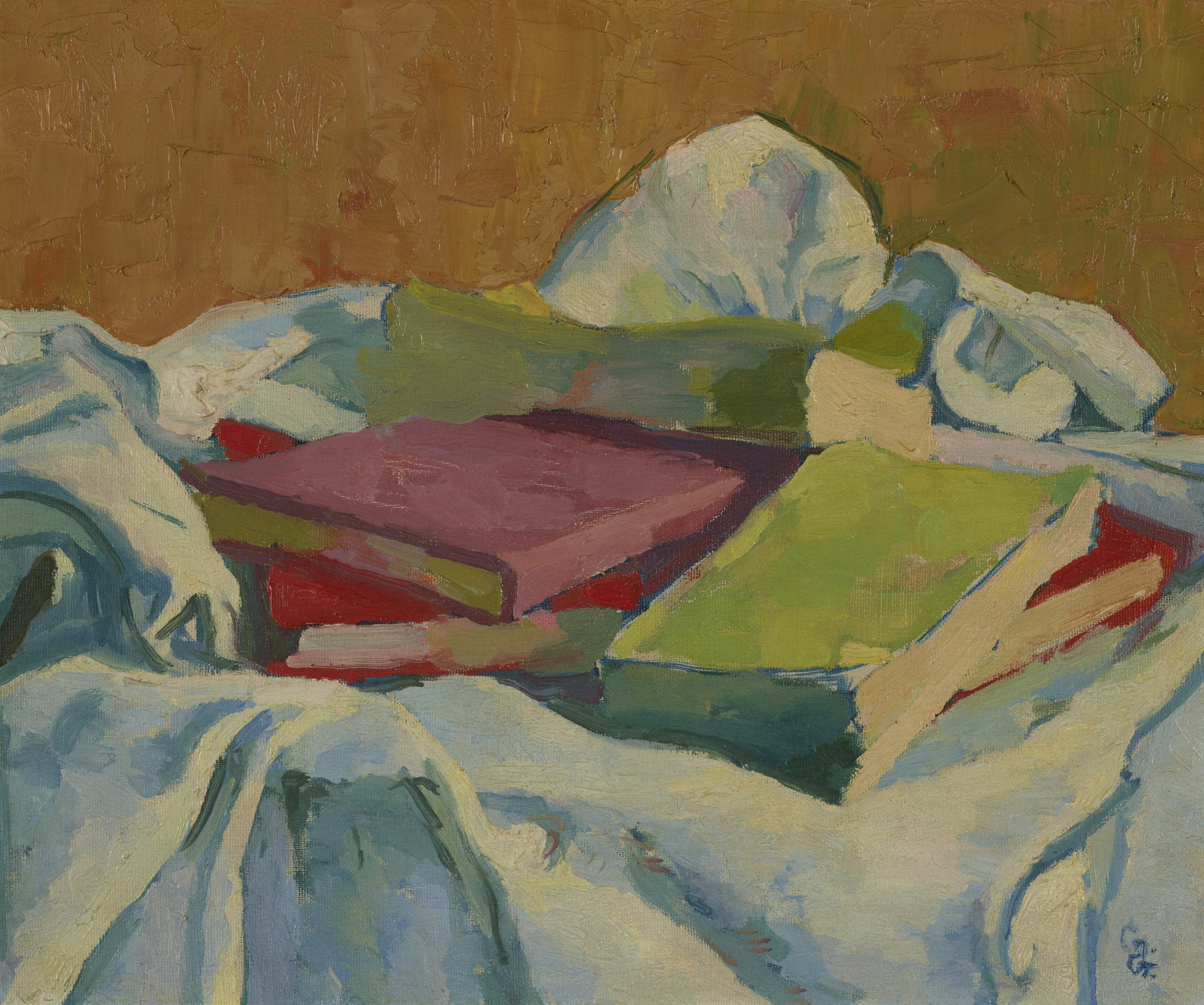 Giovanni Giacometti, Nature morte avec livres, vers 1907-1908