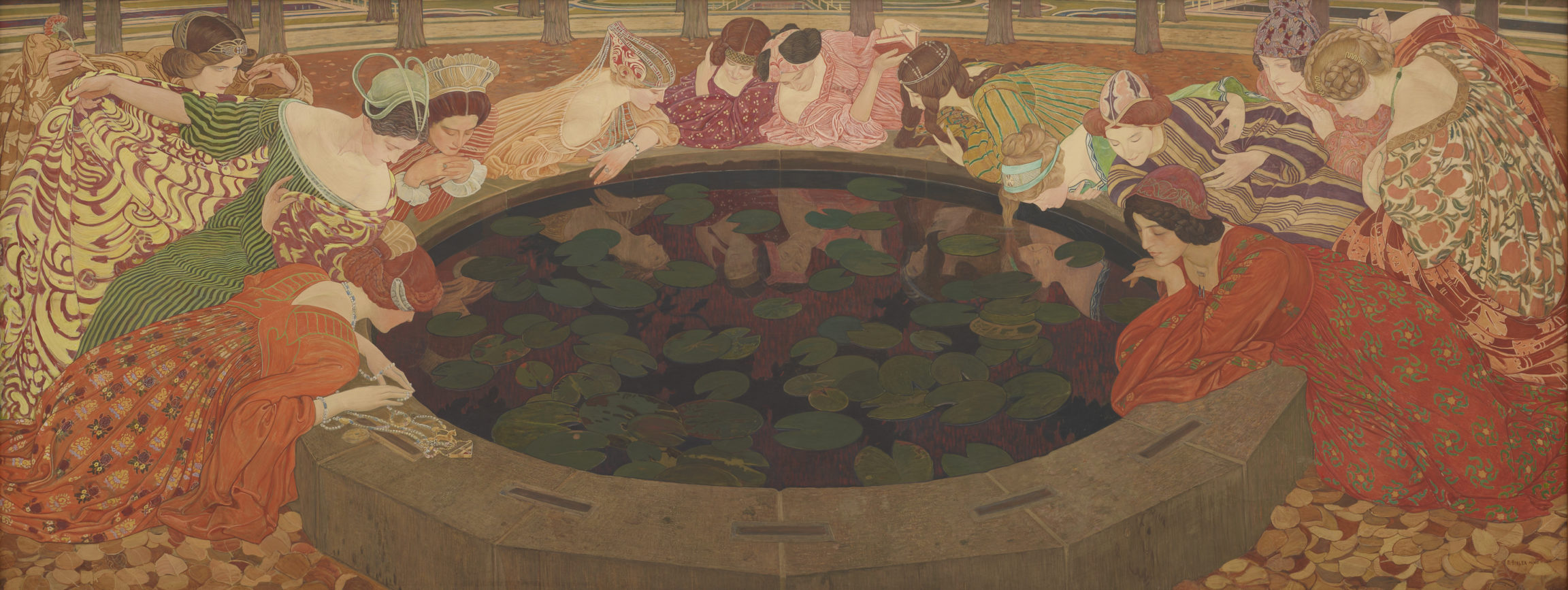 Ernest Biéler, L’eau mystérieuse, 1911