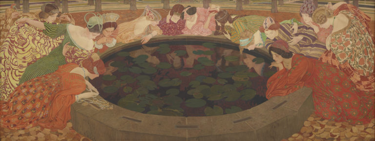 Ernest Biéler, L'eau mystérieuse, 1911