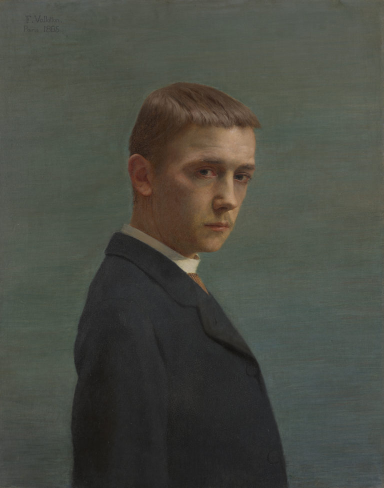 Félix Vallotton, Autoportrait à l'âge de vingt ans<br>(Self-Portrait at the Age of Twenty), 1885