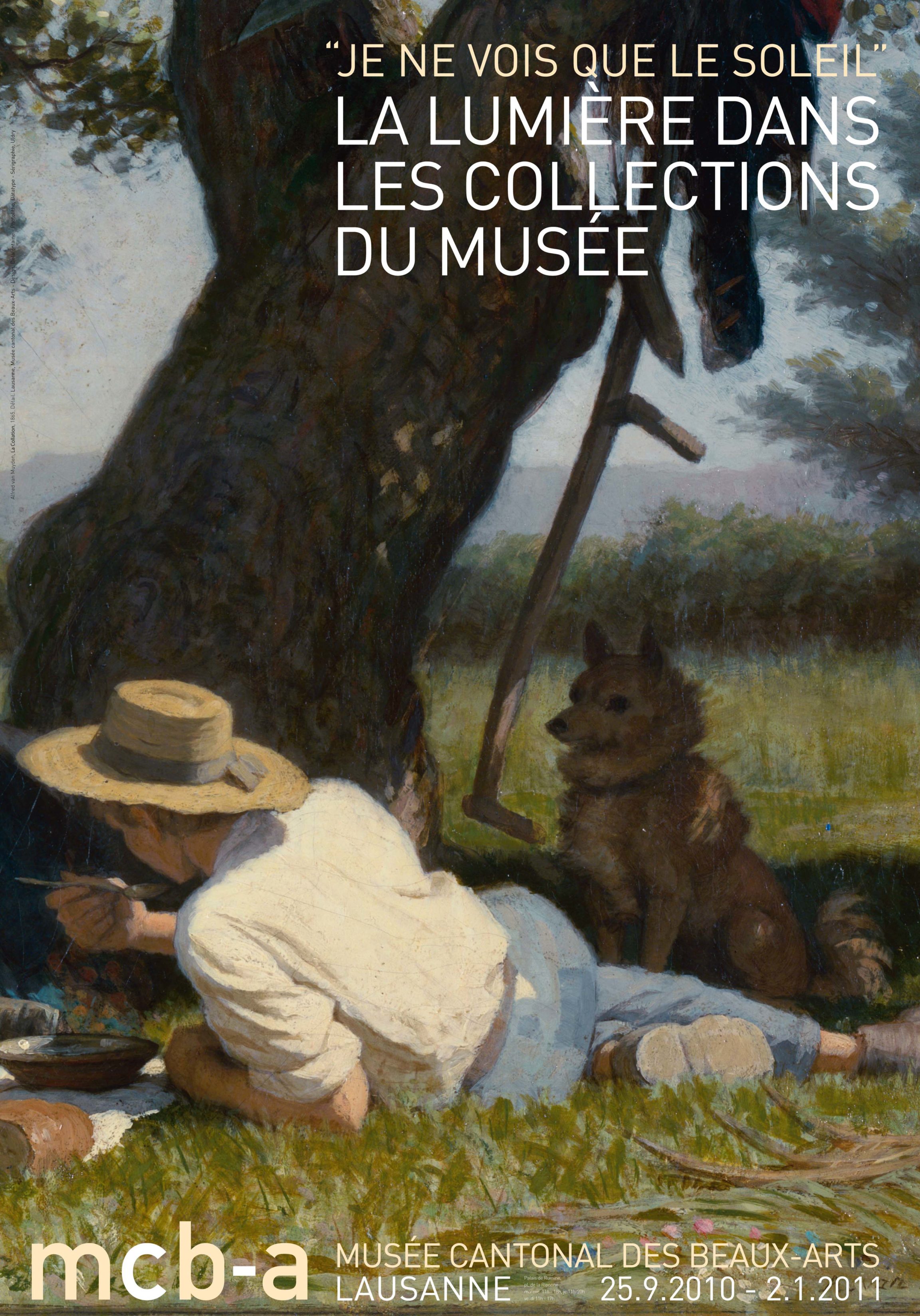 « Je ne vois que le soleil »<br> La lumière dans les collections