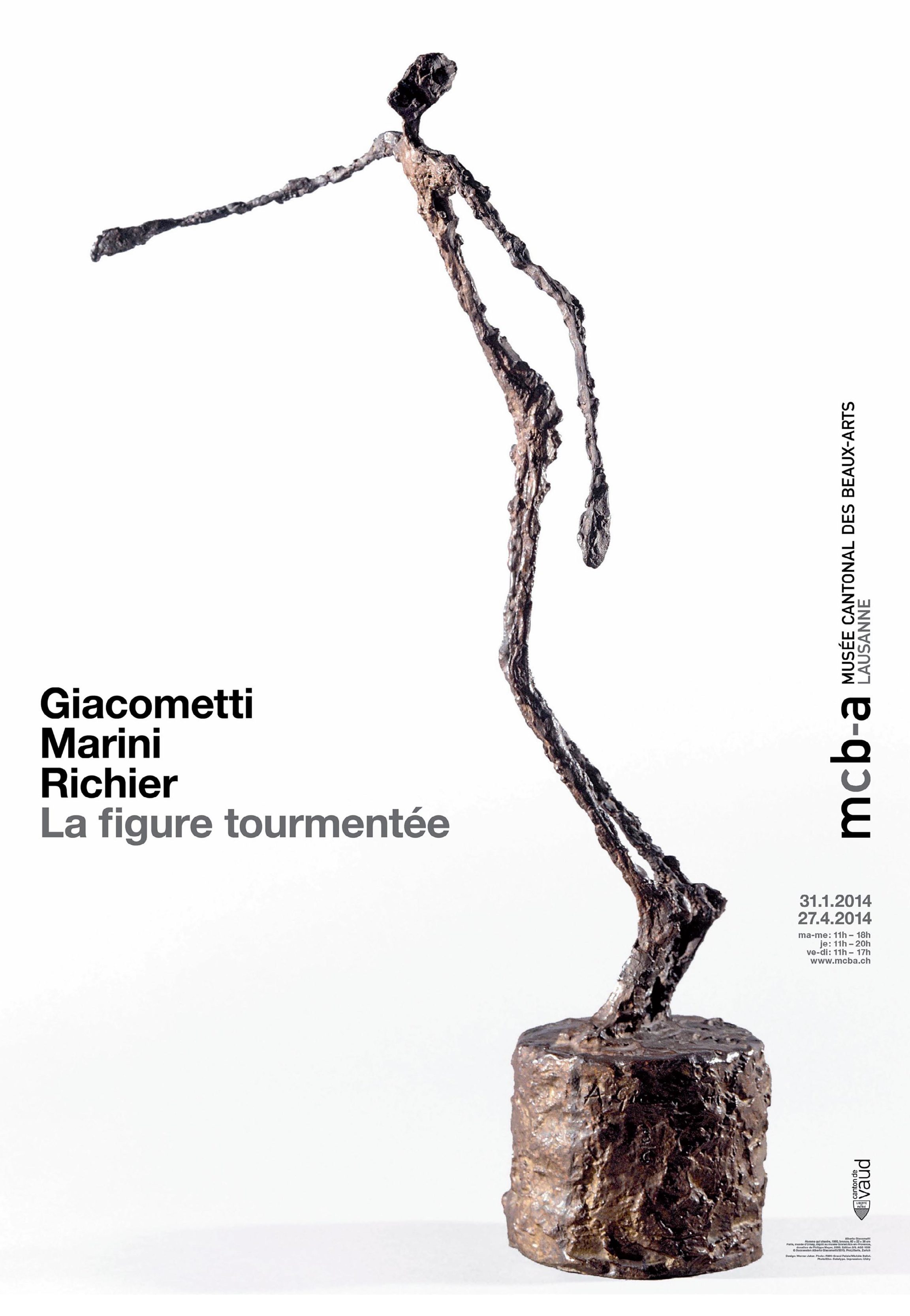 Giacometti, Marini, Richier<br> La figure tourmentée