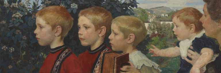 Paul Friedrich Wilhelm Balmer , Quatre frères (Four Brothers), 1903/4