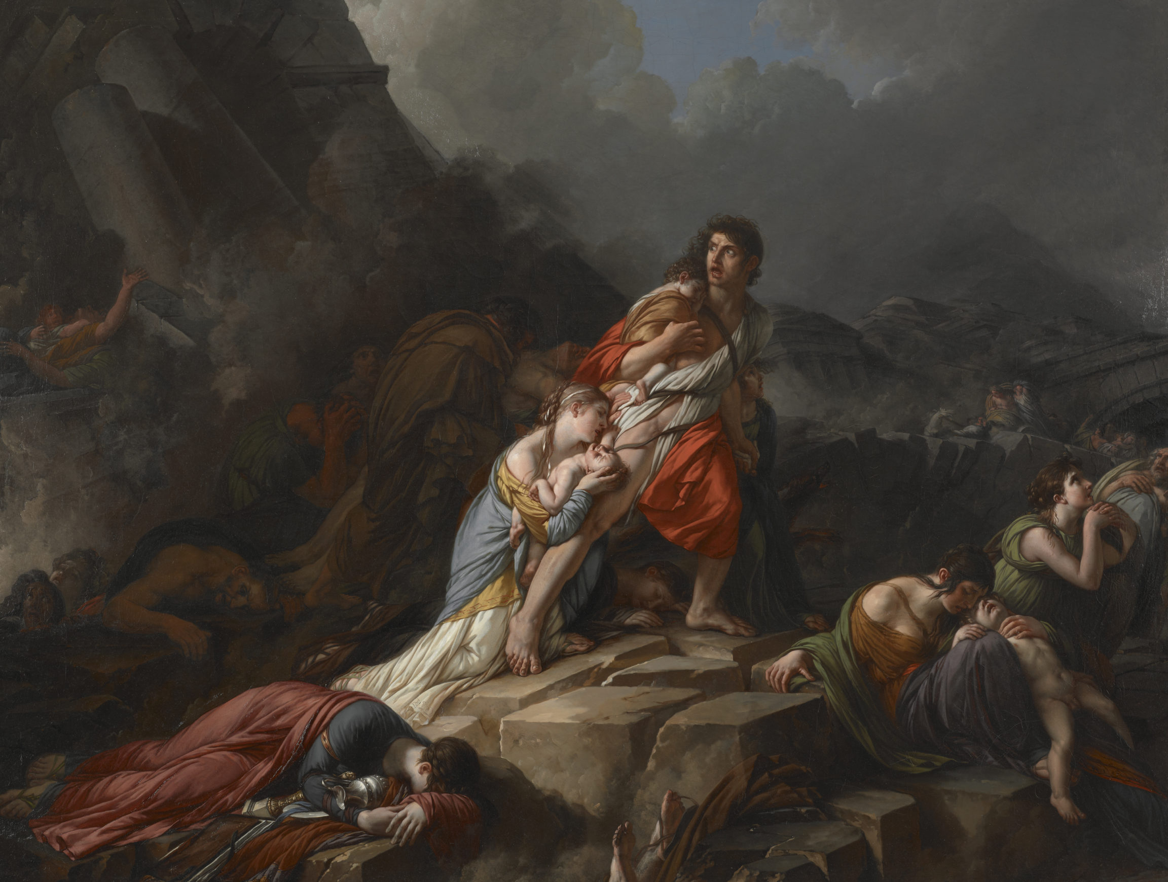 Jean-Pierre Saint-Ours, Le tremblement de terre (The Earthquake), 1806