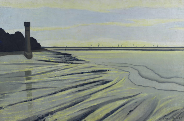 Félix Vallotton, Vases de Honfleur (Mudflats at Honfleur), 1917