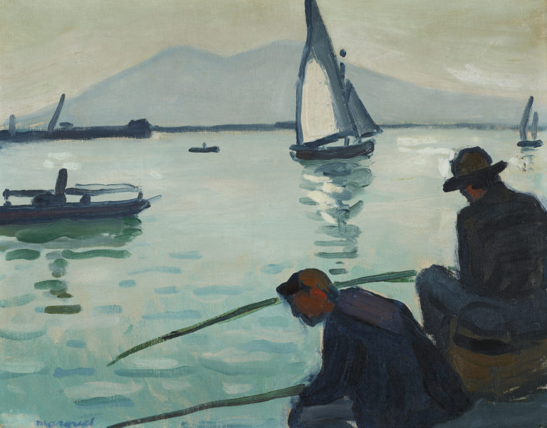 Albert Marquet, Les deux pêcheurs à Naples (Two Anglers in Naples), 1911