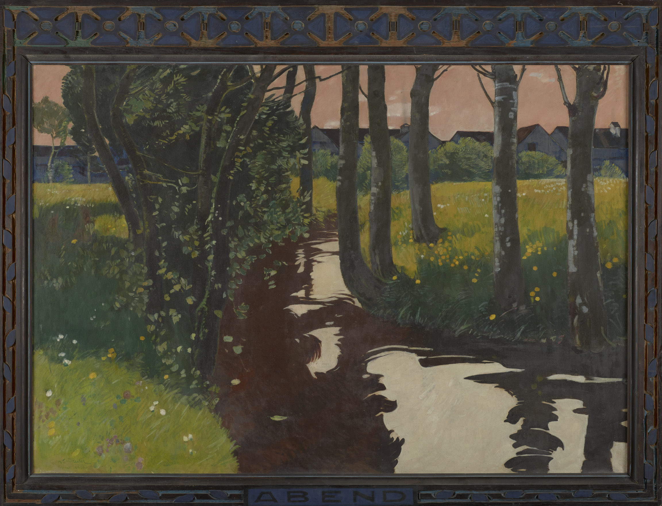 Hans Sandreuter, Abend (Evening), 1900