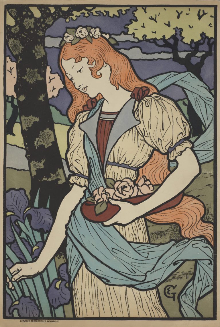 Eugène Grasset, Exposition d'art décoratif français à la Grafton Gallery de Londres, 1893