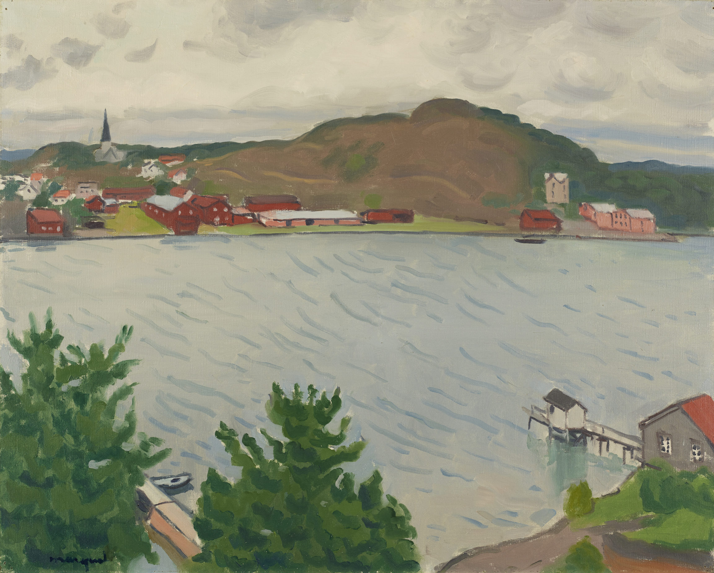 Albert Marquet, Grimstad, Norvège, 1925