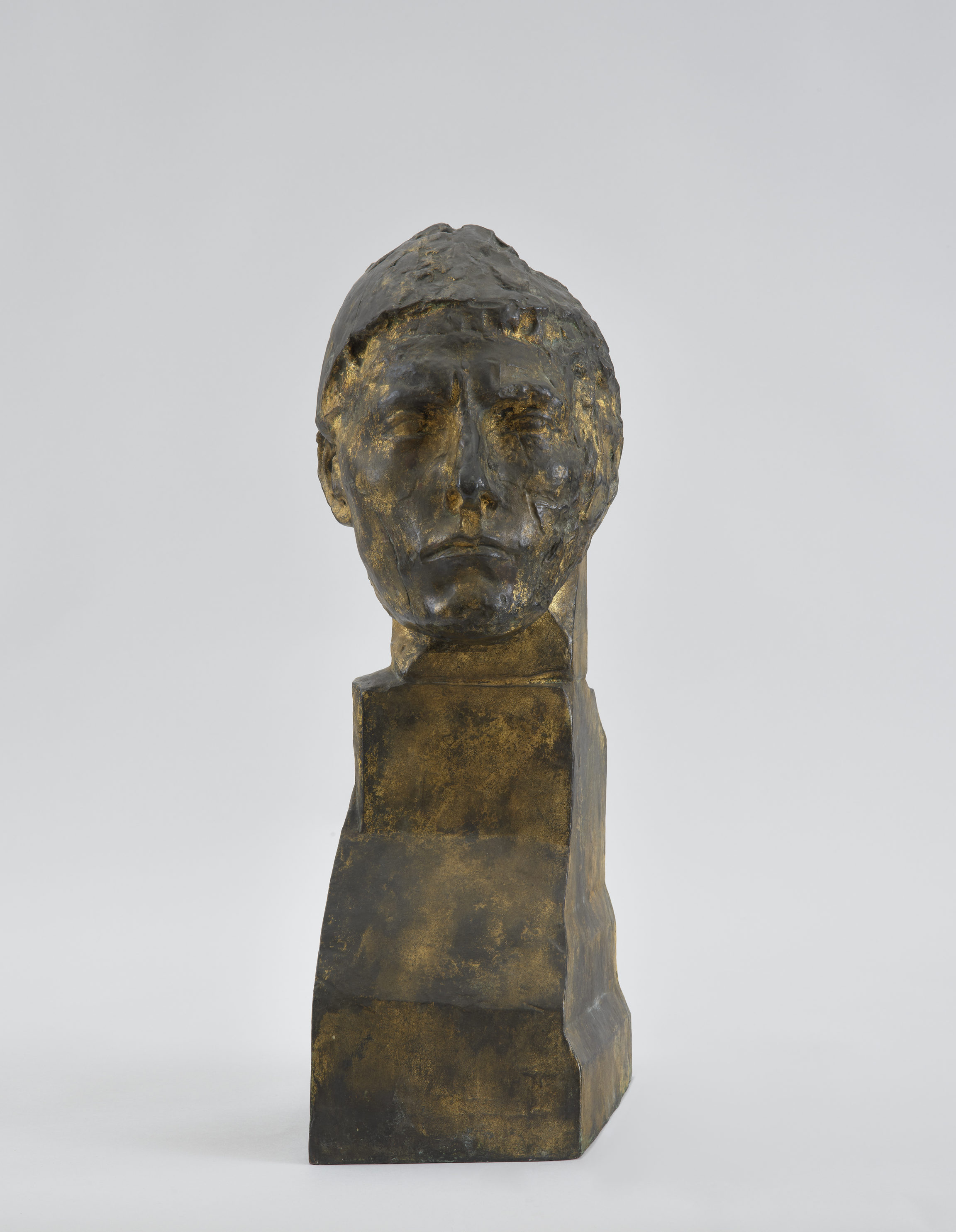 Émile-Antoine Bourdelle , Tête d’Apollon (Head of Apollo), between 1900 and 1909