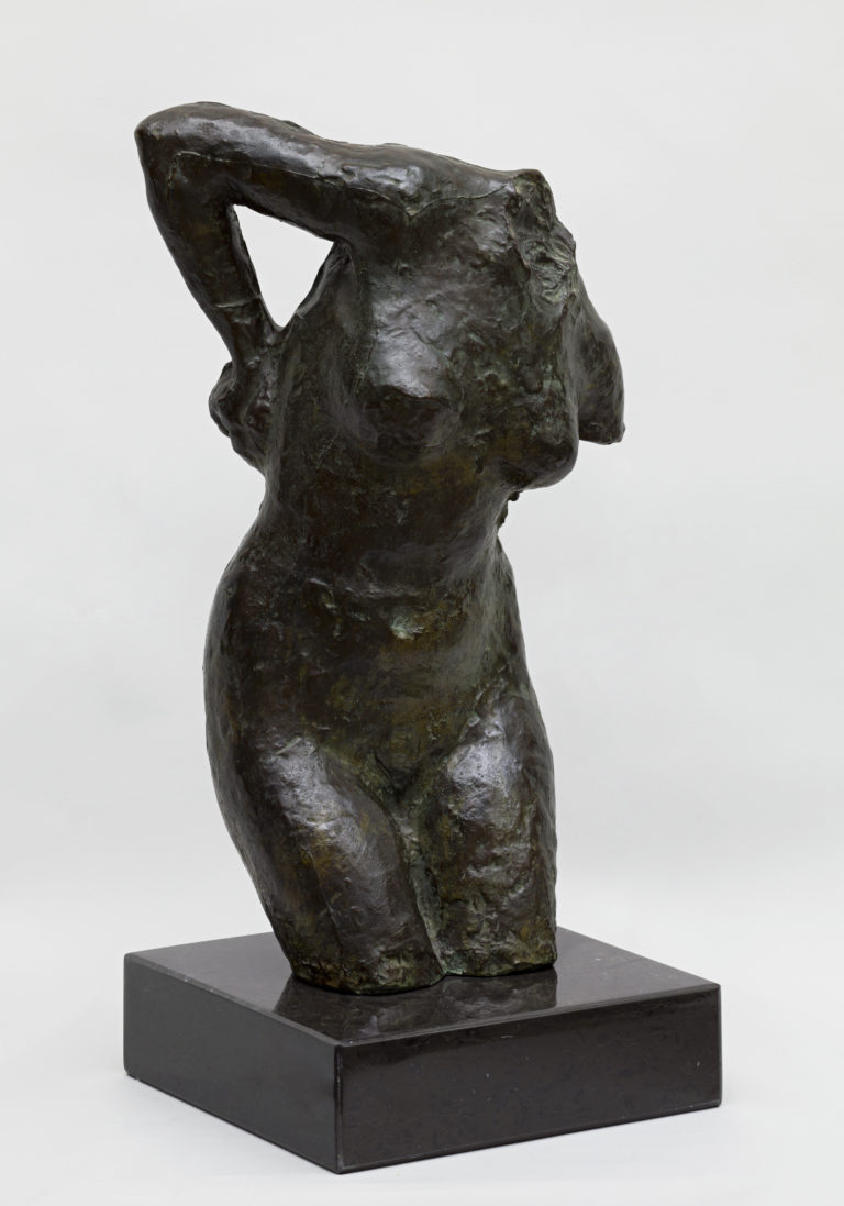 Edgar Degas, Femme se frottant le dos avec une éponge, torse, années 1880-1890