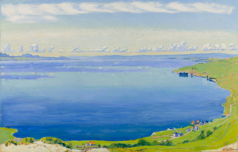 Ferdinand Hodler, Le lac Léman vu de Chexbres, 1904