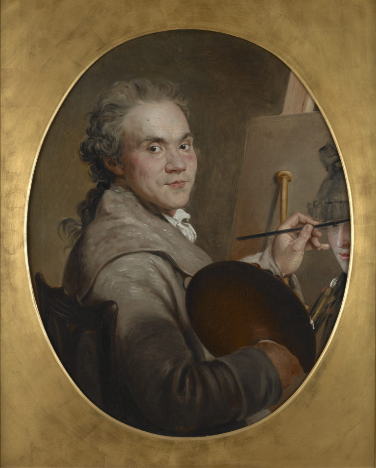 Jacques Sablet, Autoportrait, vers 1778