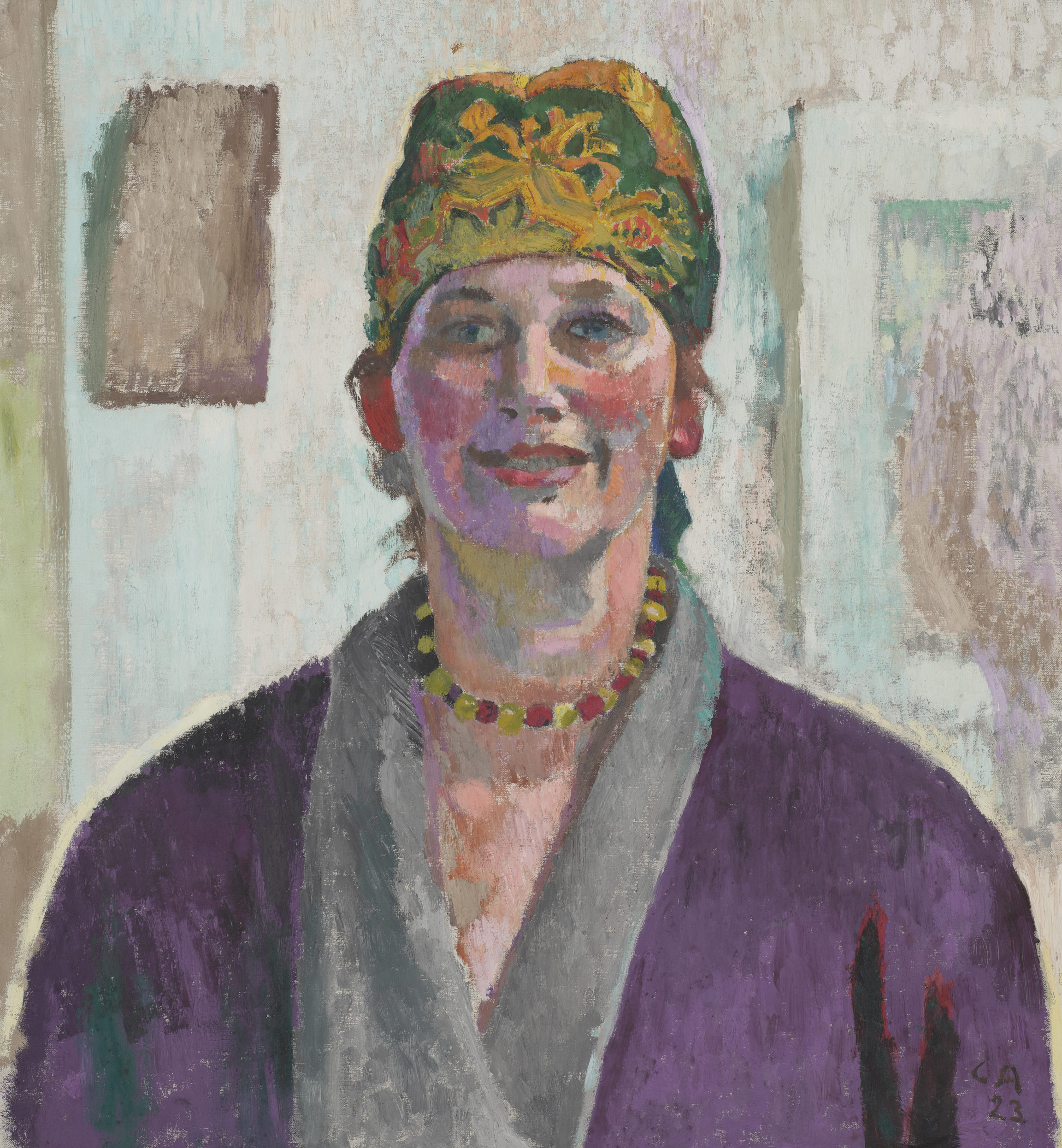 Cuno Amiet, Portrait d’Anna Amiet, 1923