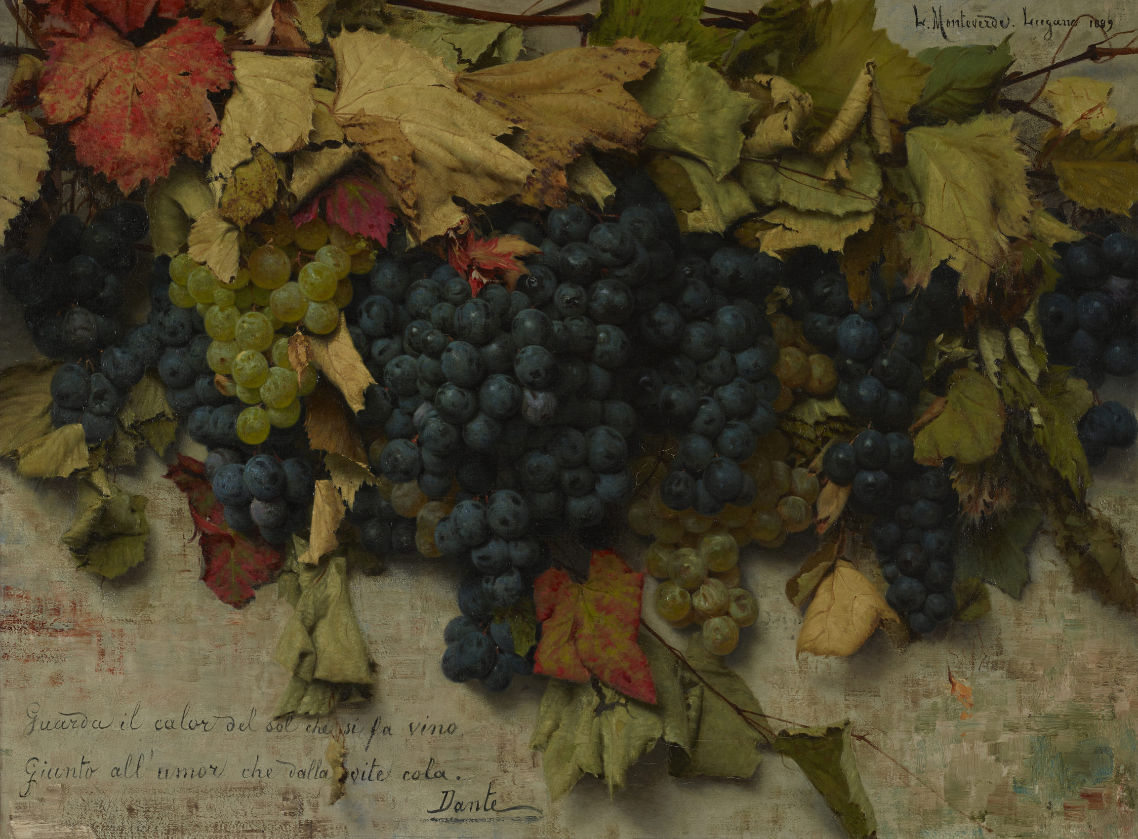 Luigi Monteverde, Raisins (Grapes), 1889