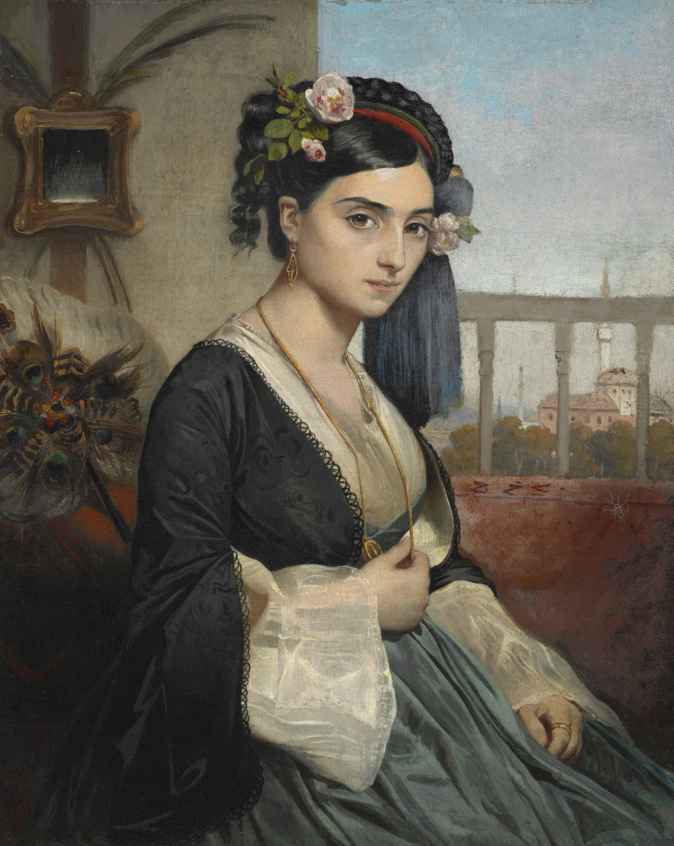 Charles Gleyre, Femme turque (Dudo Narikos) [Turkish woman (Dudo Narikos)], 1840