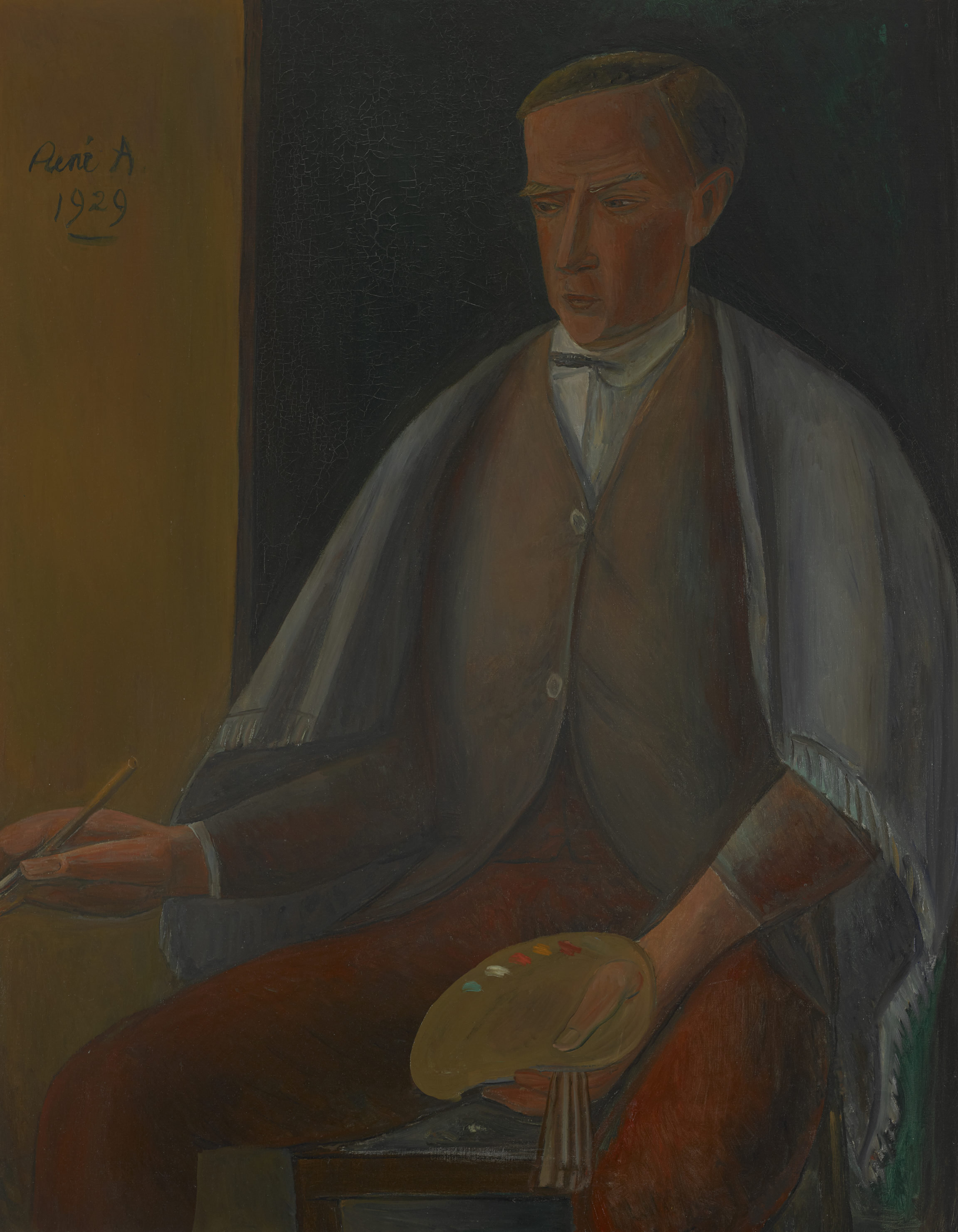 René Auberjonois , Autoportrait (Self-Portrait), 1929