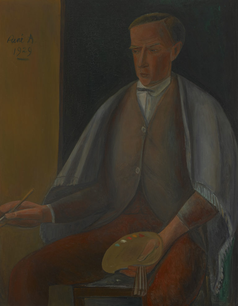 René Auberjonois , Autoportrait, 1929
