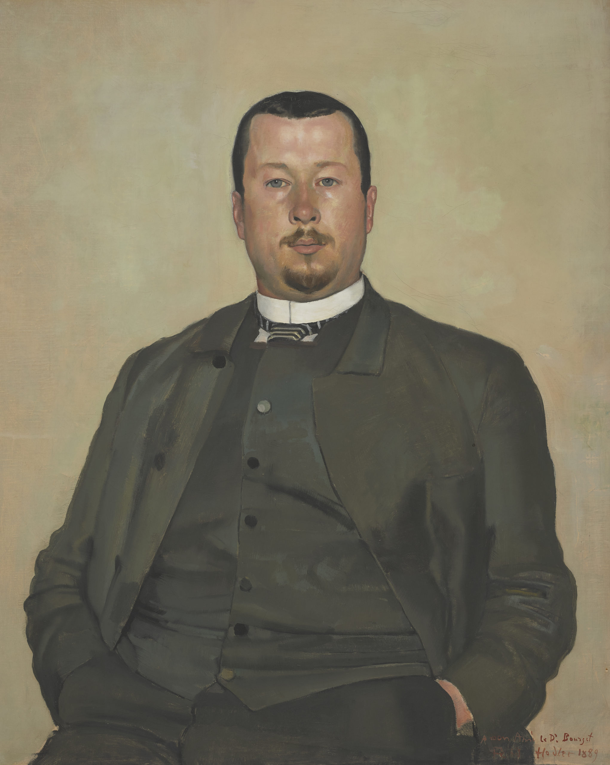 Portrait du Dr Louis Bourget Musée cantonal des BeauxArts
