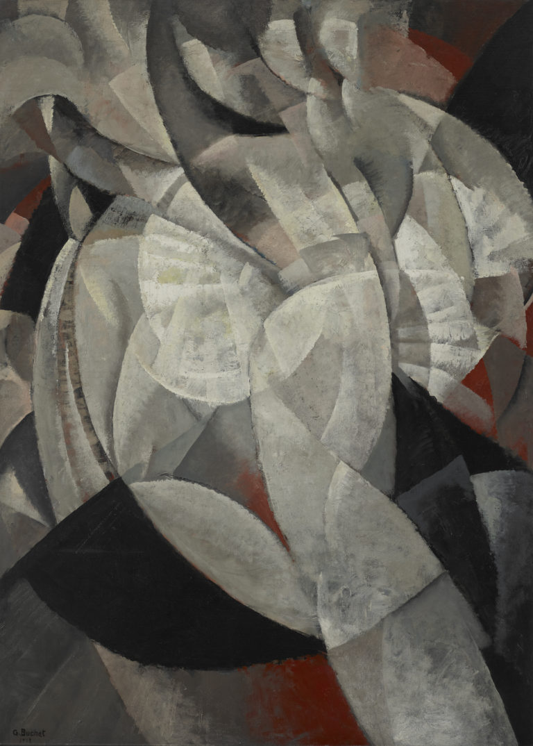 Gustave Buchet , Danseuse en mouvement (Dancer in Motion), 1918