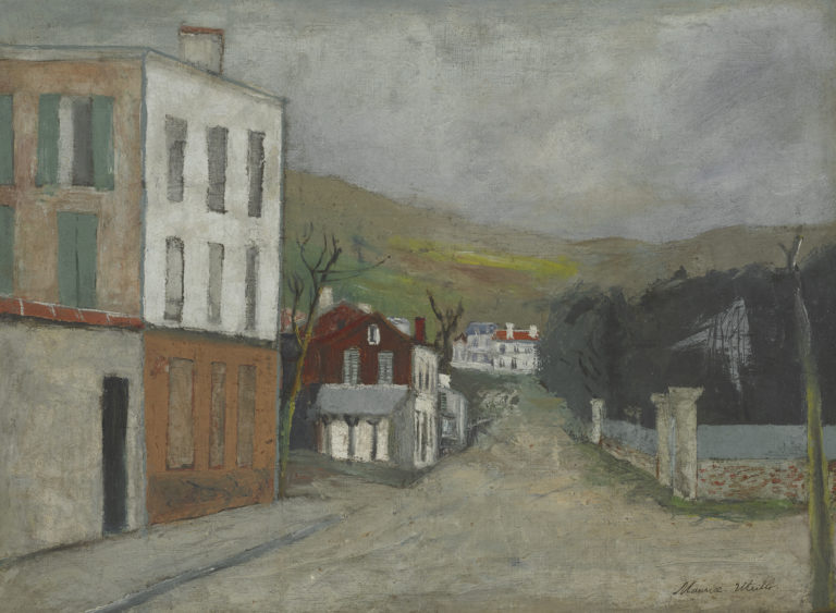 Maurice Utrillo, Paysage, Corse, 1913