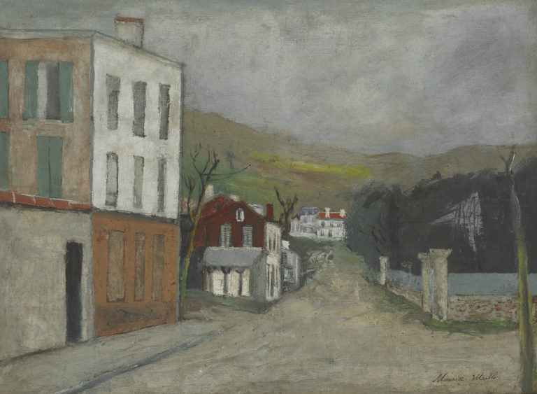 Maurice Utrillo, Paysage, Corse (Landscape, Corsica), 1913