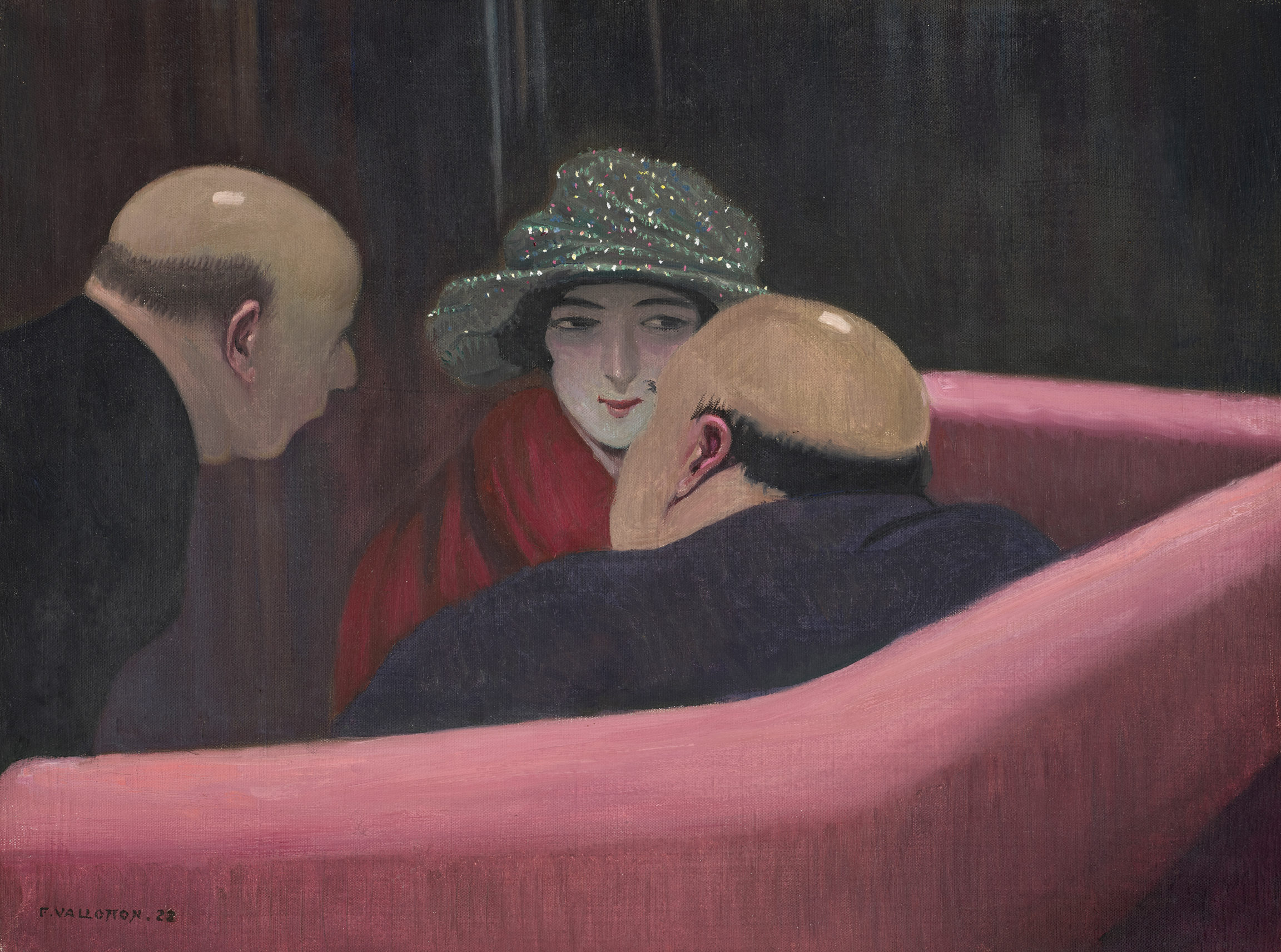 Félix Vallotton, La chaste Suzanne, 1922