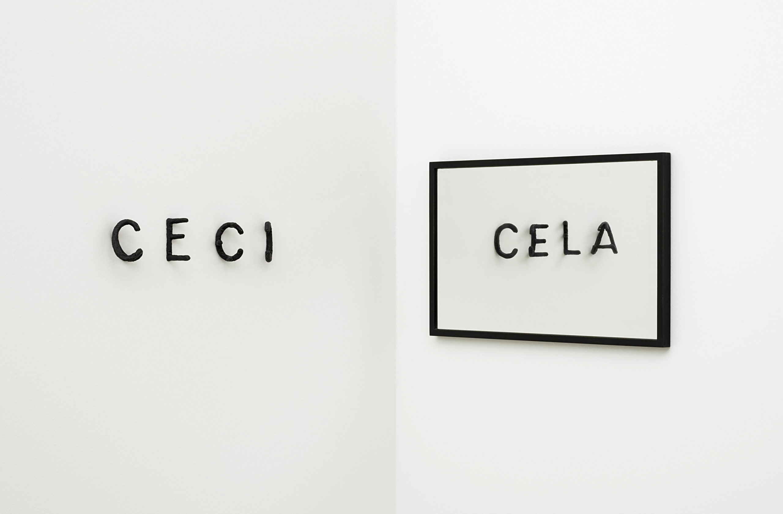 Markus Raetz CECI – CELA (THIS – THAT), 1992-1993