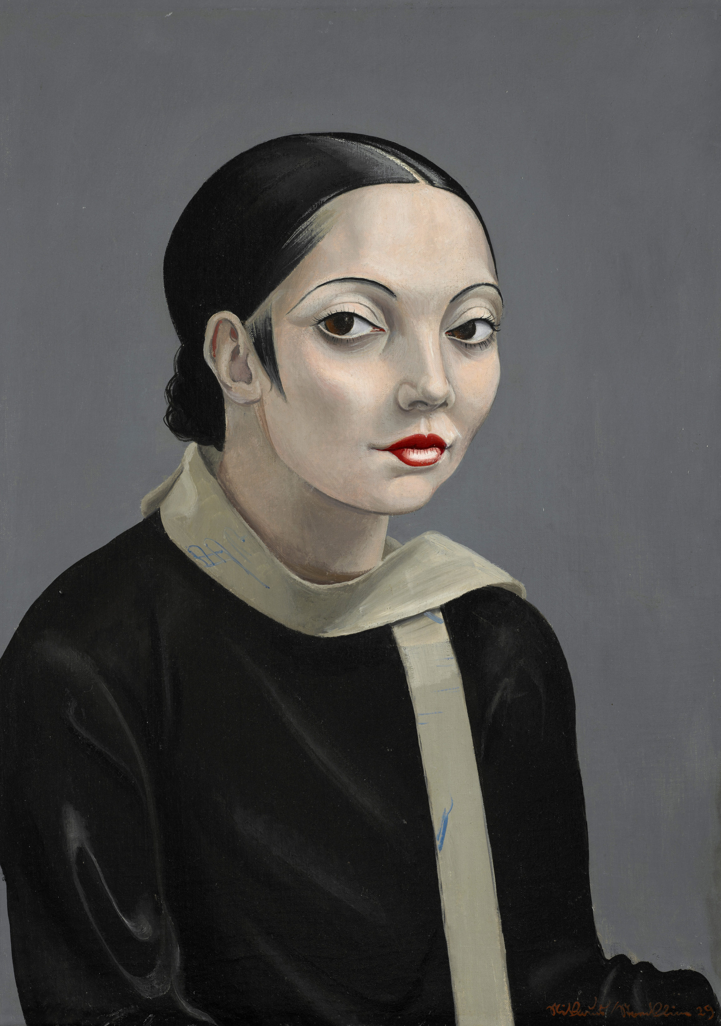 Niklaus Stoecklin , Portrait de Tatjana Barbakoff (Portrait of Tatjana Barbakoff), 1929