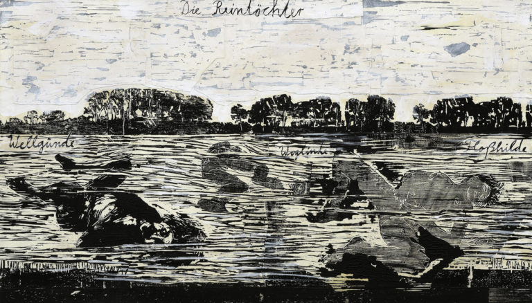 Anselm Kiefer , Die Rheintöchter (The Rhinemaldens), 1982 - 2013