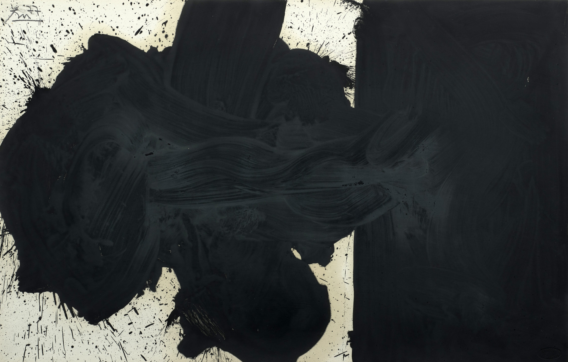 Robert Motherwell , Elegy Study A, 1977