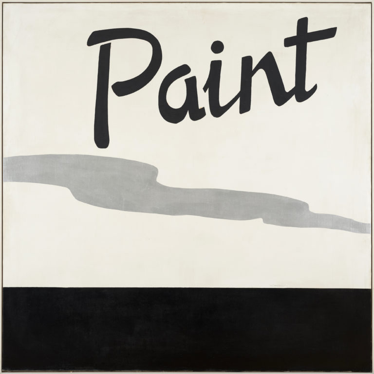 Jannis Kounellis , Untitled Paint, 1965
