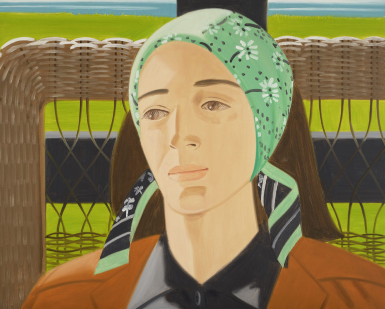 Alex Katz , Green Scarf, 1975