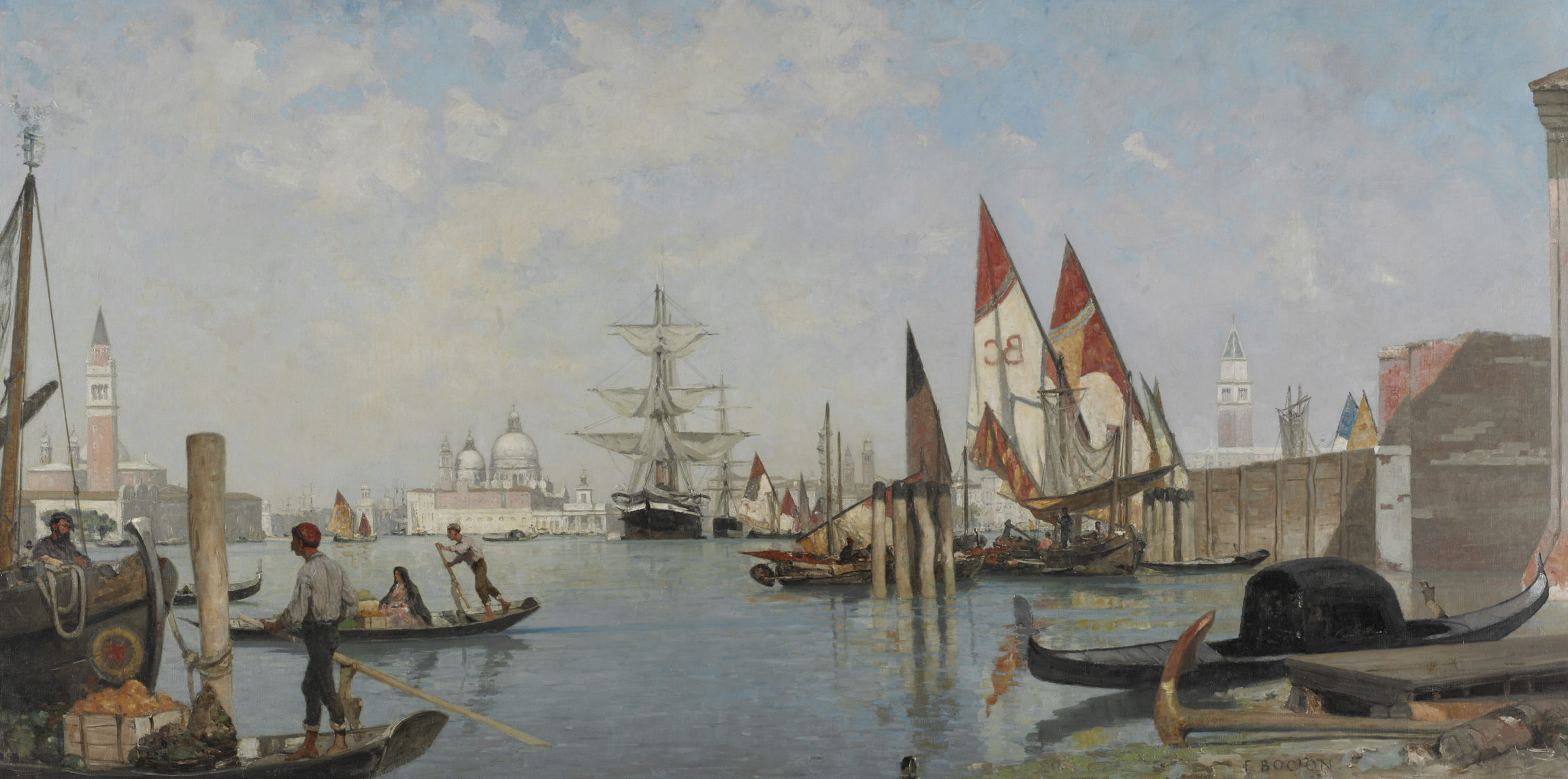 François Bocion, Venise, 1882 