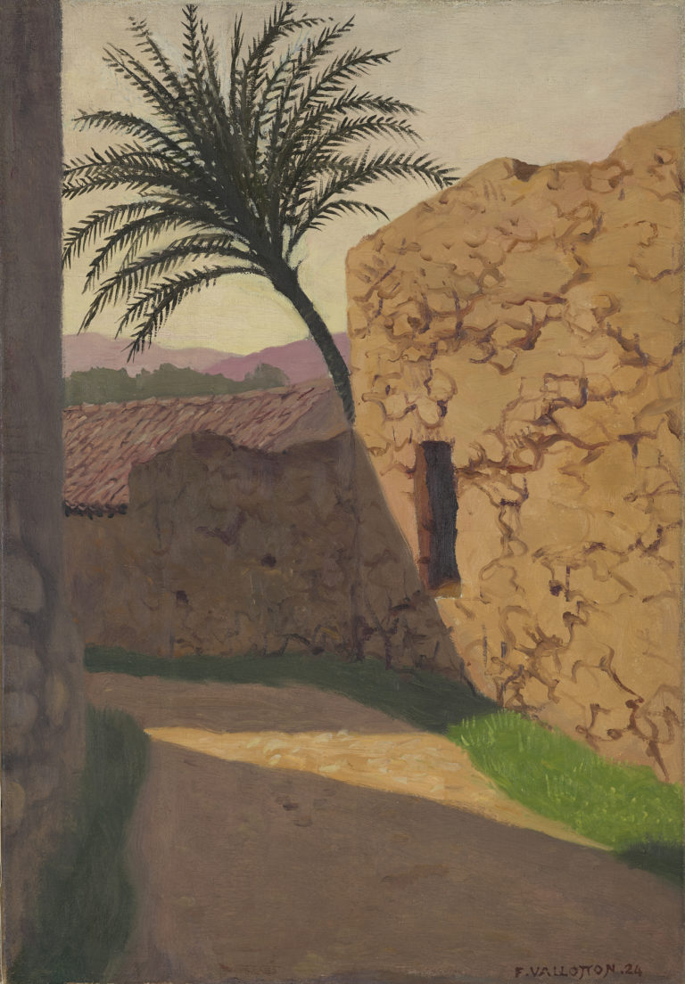 Félix Vallotton, Le palmier, Cagnes (Palm Tree, Cagnes), 1920