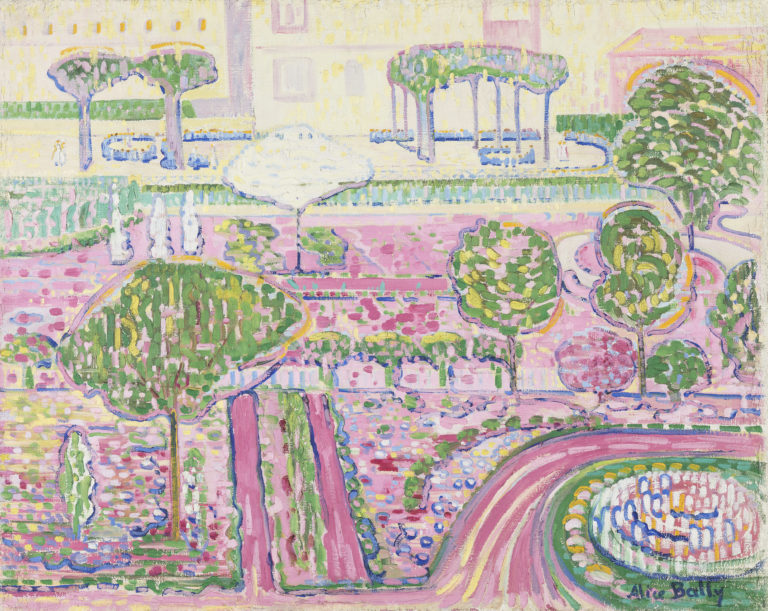 Alice Bailly, Le jardin rose, 1907