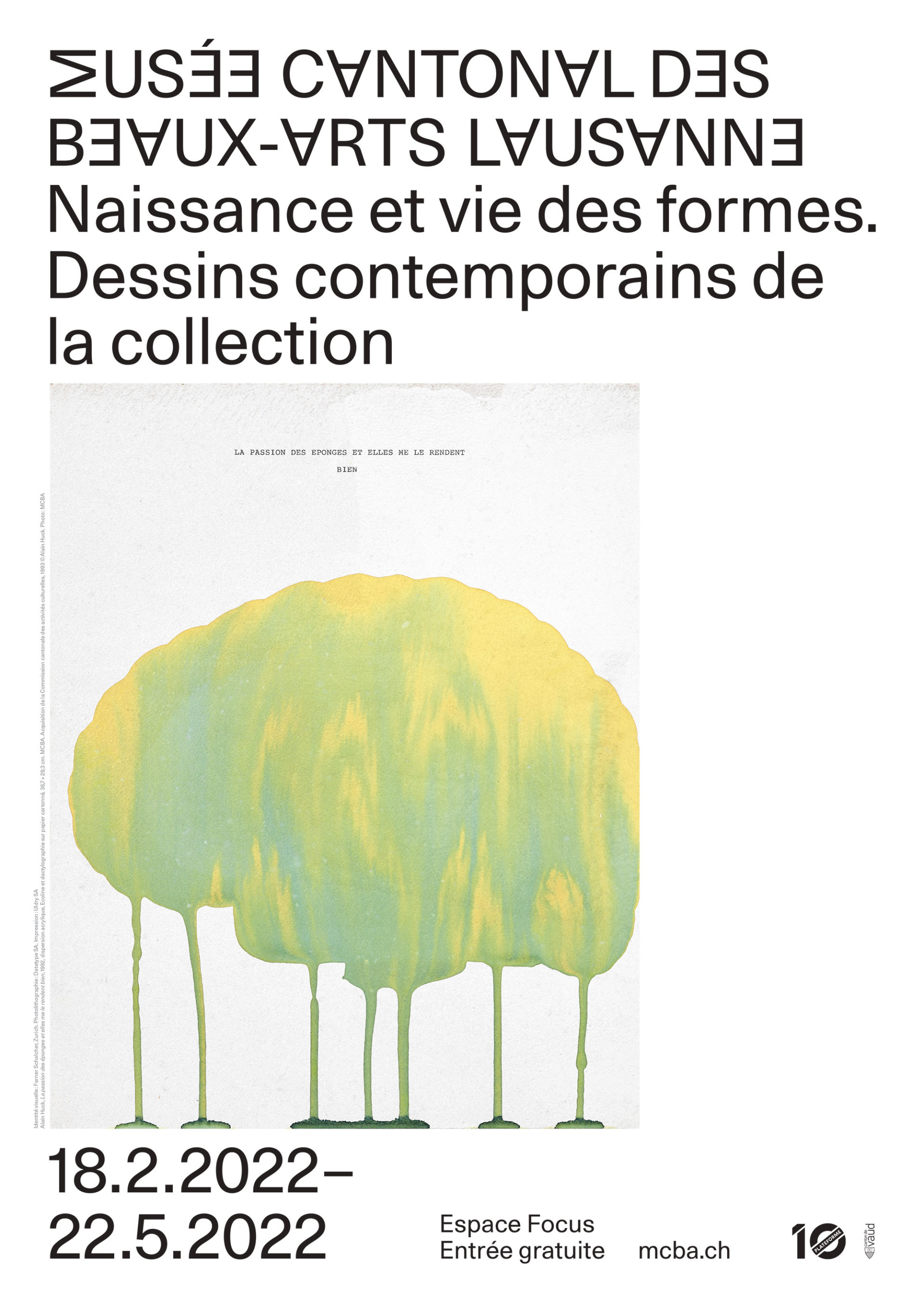 Naissance et vie des formes. Dessins contemporains de la collection