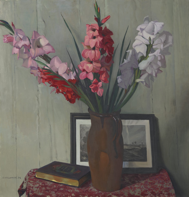 Félix Vallotton, Nature morte aux glaïeuls (Still Life With Gladioli), 1924