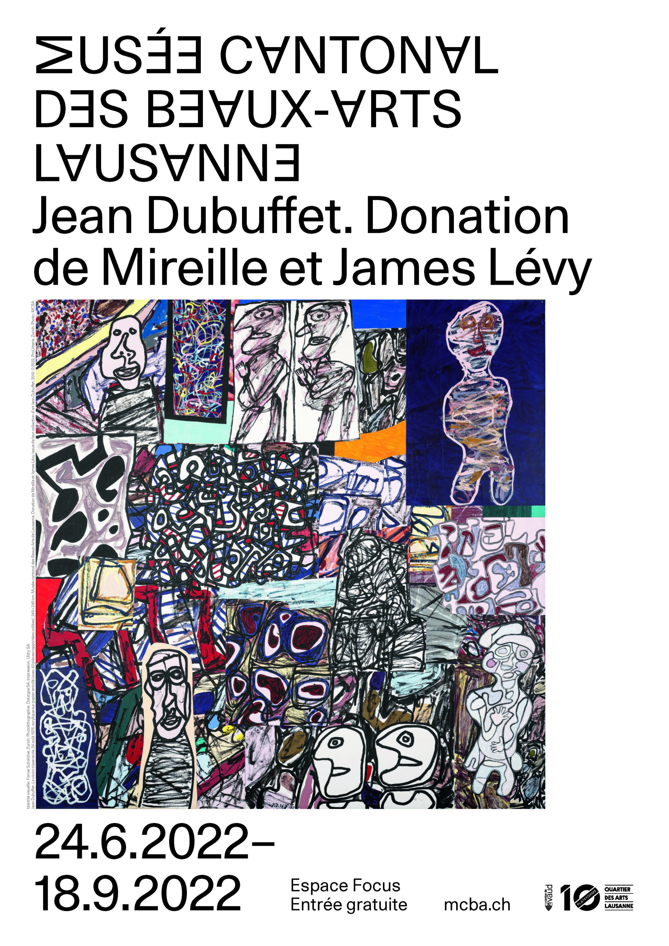 Jean Dubuffet. Donation de Mireille et James Lévy