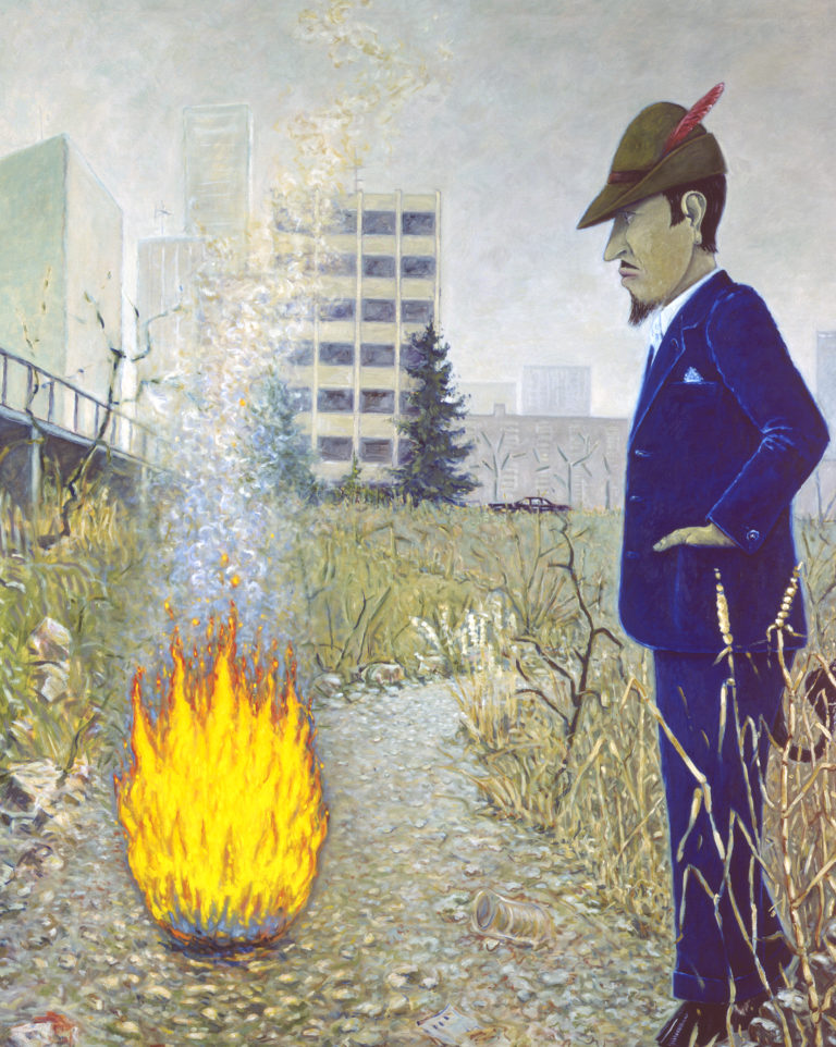 Jean-Frédéric Schnyder, Ein Freund (A Friend), 1986