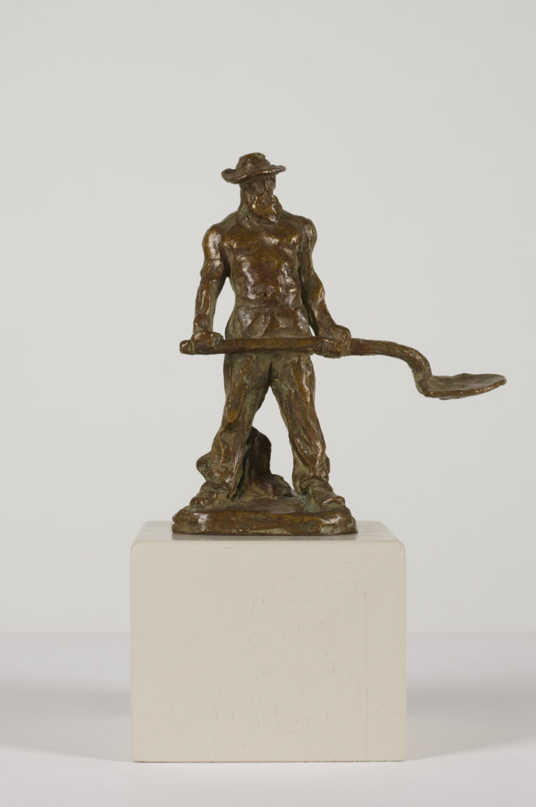 Aimé-Jules Dalou , Le Terrassier (The Road builder), between 1889 and 1898