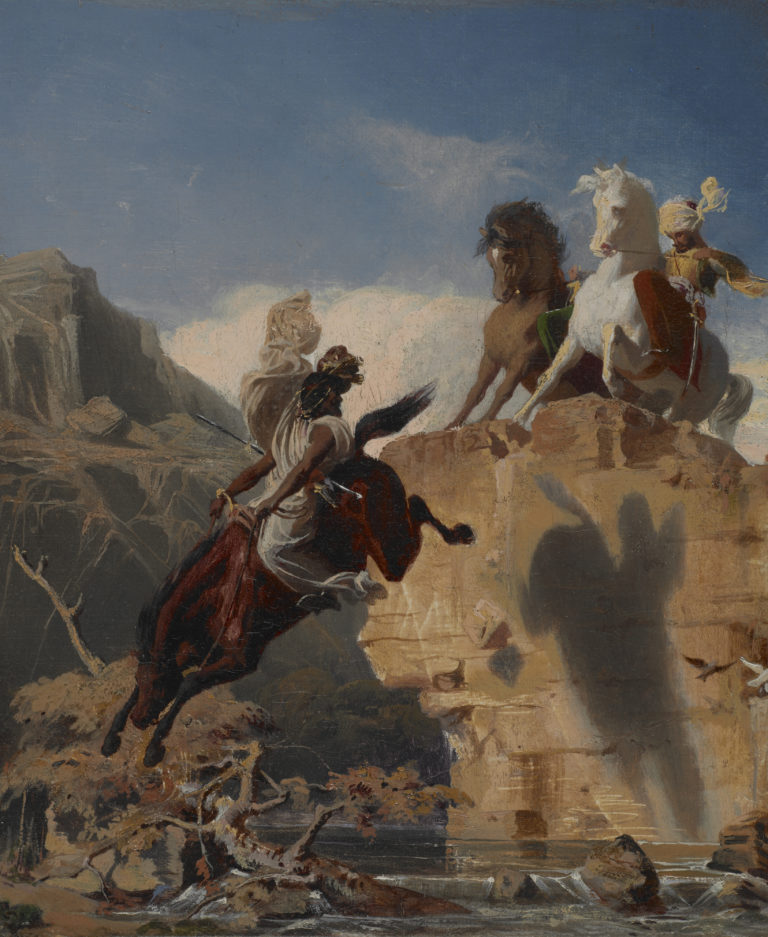 Charles Gleyre, Cavaliers turcs et arabe, vers 1838 - 1839