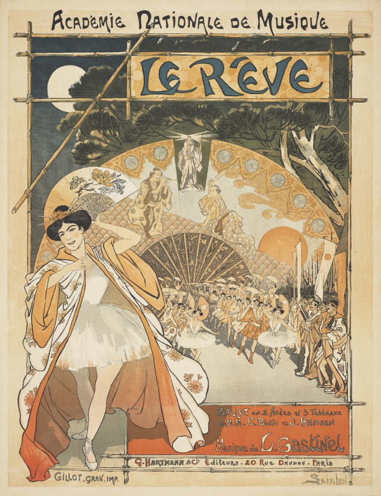 Théophile-Alexandre Steinlen, Le Rêve, 1890