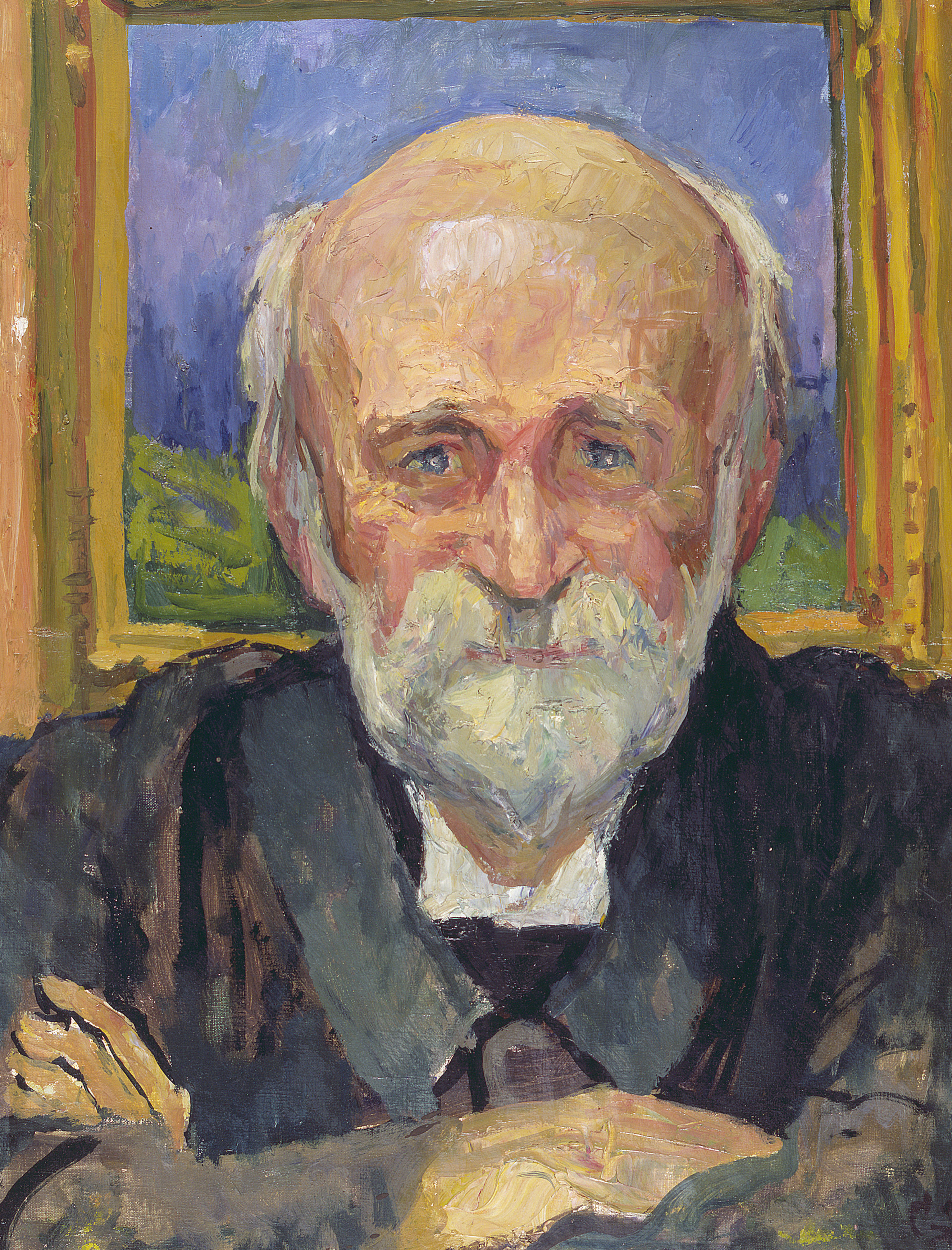 Giovanni Giacometti, Portrait du Dr Henri-Auguste Widmer, 1929