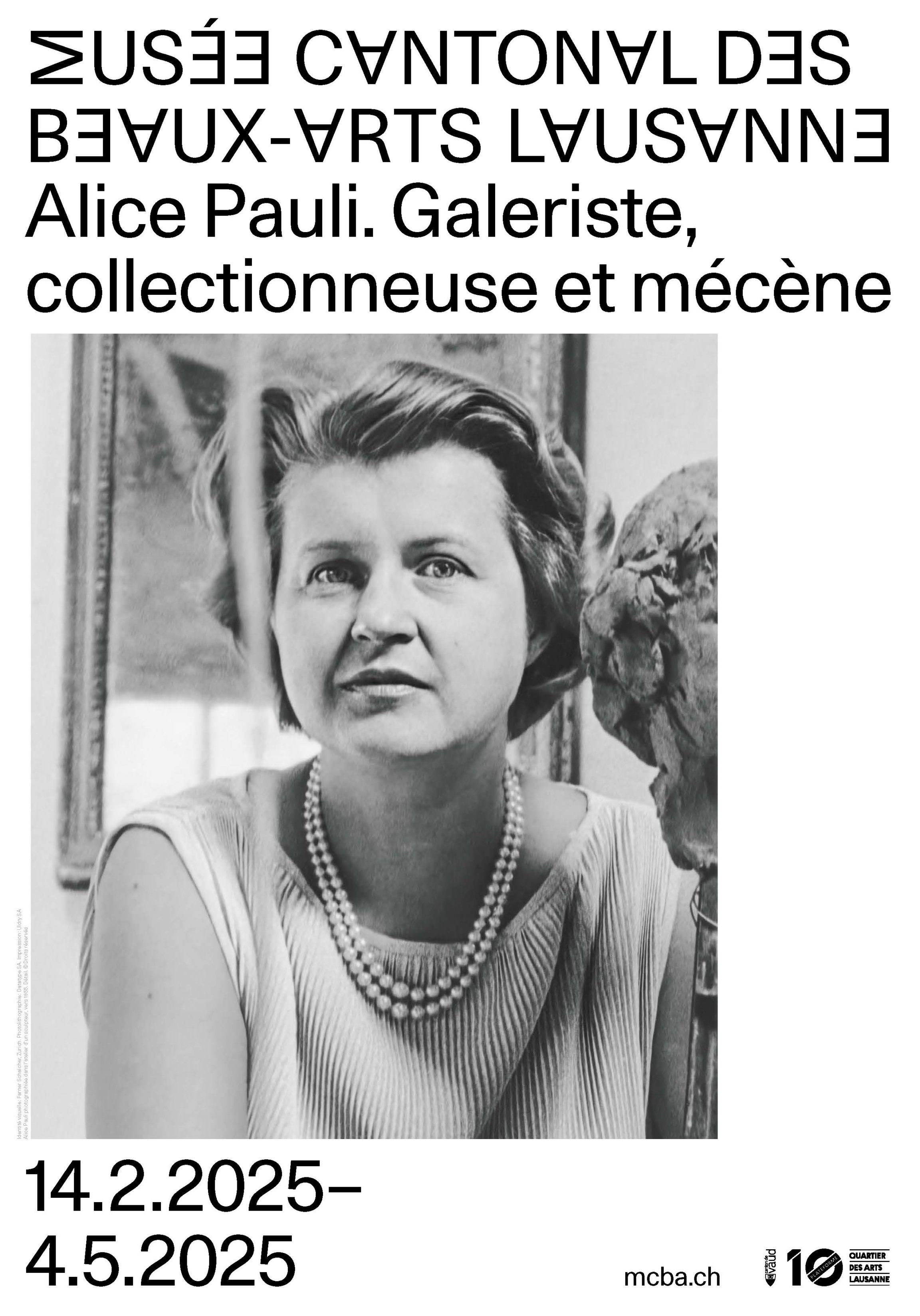 Alice Pauli. Galeriste, collectionneuse et mécène