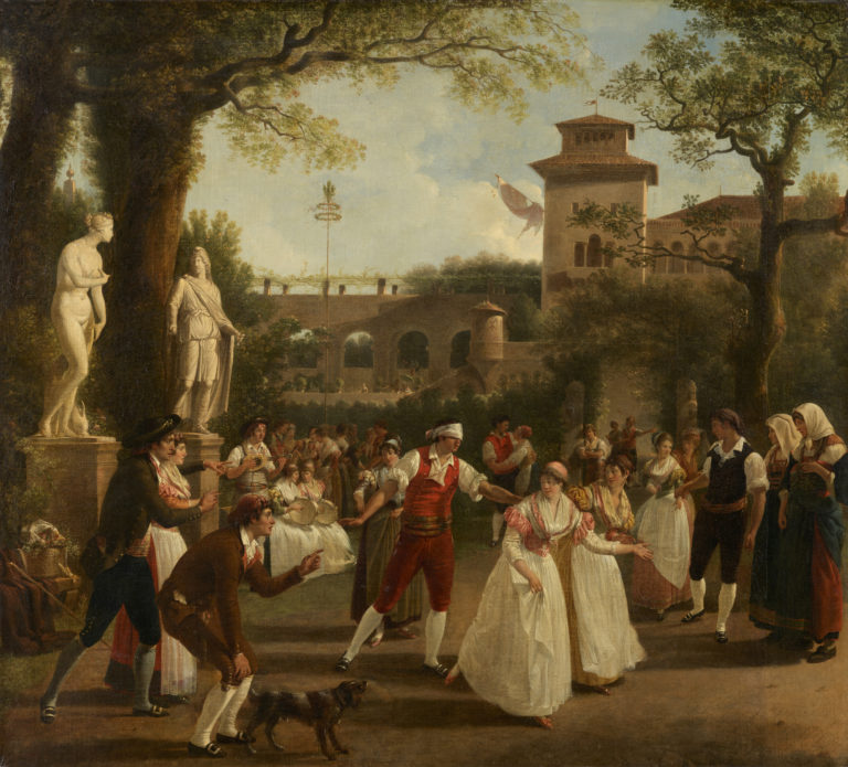 Jacques Sablet, Le Colin-maillard, vers 1790