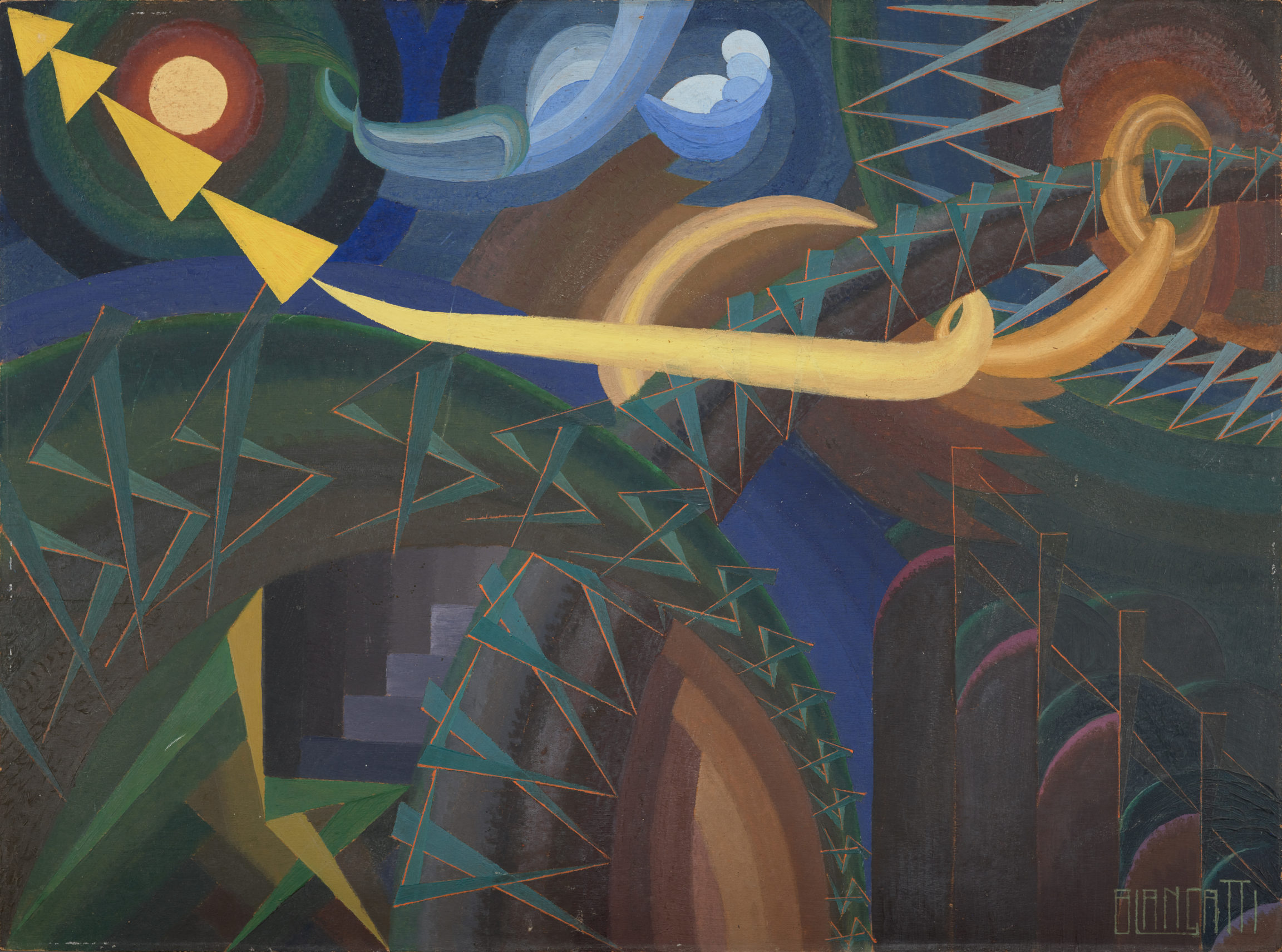 Blanc-Gatti. Le peintre des sons